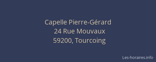 Capelle Pierre-Gérard