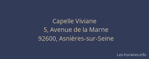 Capelle Viviane