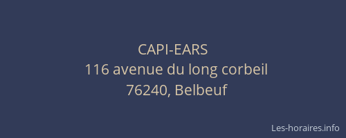 CAPI-EARS