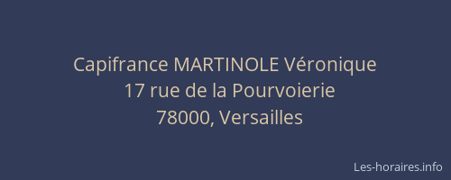 Capifrance MARTINOLE Véronique