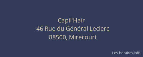 Capil'Hair