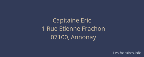 Capitaine Eric