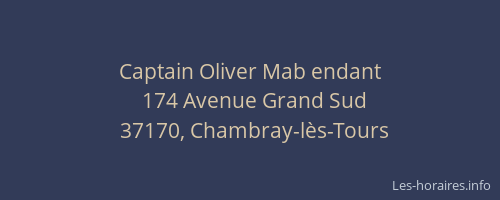 Captain Oliver Mab endant