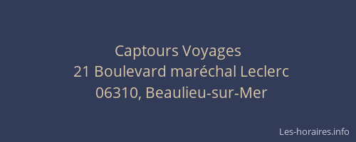 Captours Voyages