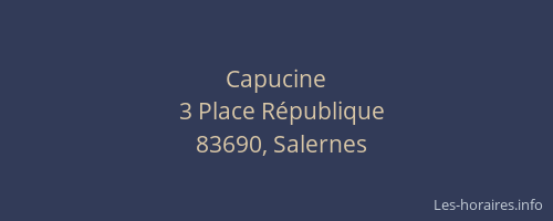 Capucine