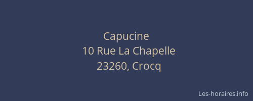 Capucine