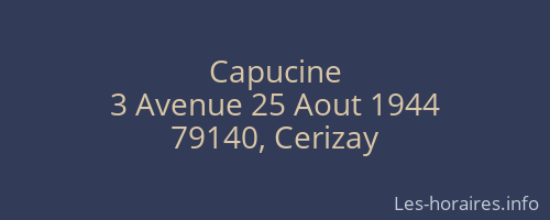Capucine