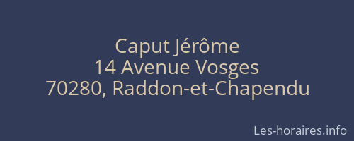 Caput Jérôme