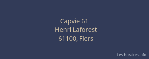 Capvie 61