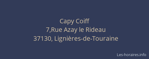 Capy Coiff