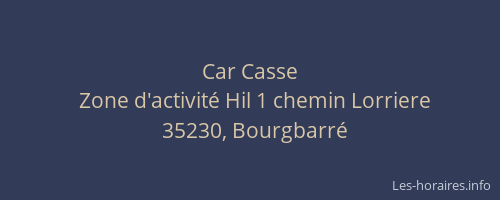Car Casse