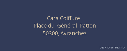 Cara Coiffure