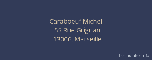 Caraboeuf Michel