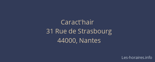 Caract'hair