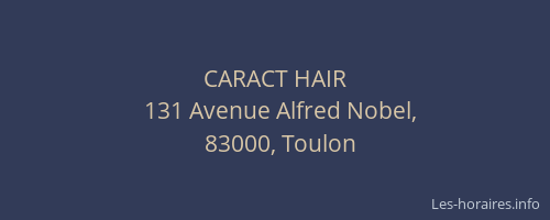 CARACT HAIR