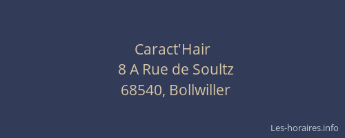 Caract'Hair