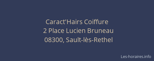 Caract'Hairs Coiffure