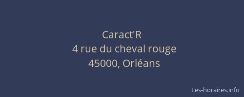 Caract'R