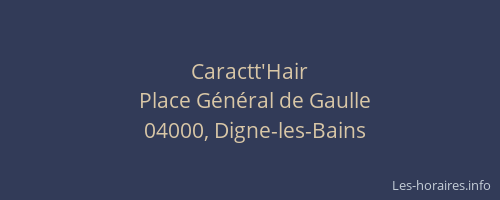 Caractt'Hair