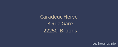 Caradeuc Herv&eacute;
