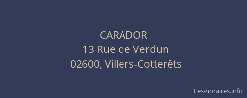 CARADOR