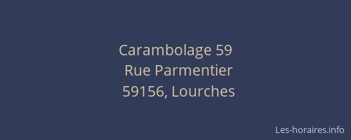 Carambolage 59