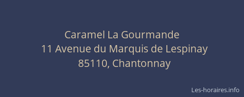 Caramel La Gourmande