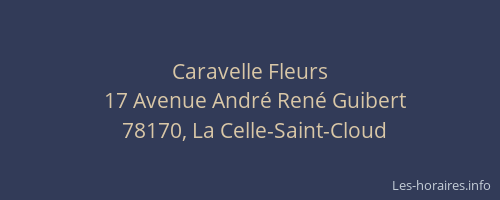 Caravelle Fleurs