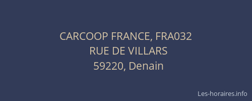 CARCOOP FRANCE, FRA032