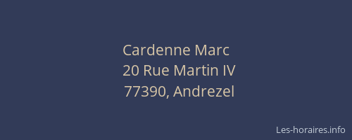 Cardenne Marc