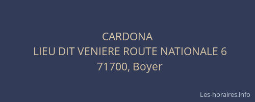 CARDONA