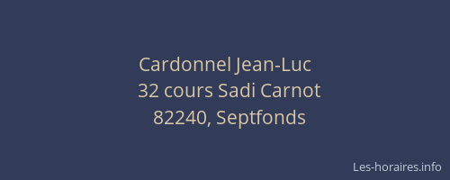 Cardonnel Jean-Luc