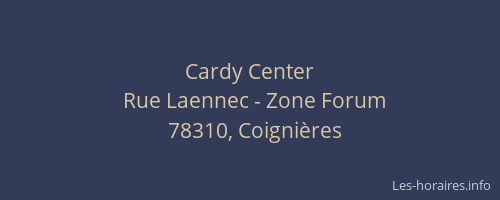 Cardy Center