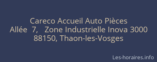 Careco Accueil Auto Pièces
