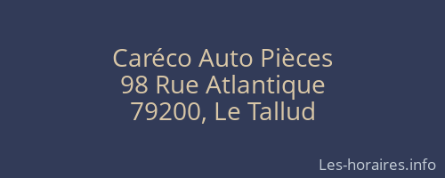 Caréco Auto Pièces