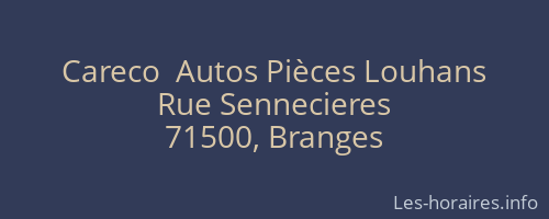 Careco  Autos Pièces Louhans