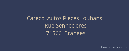 Careco  Autos Pi&egrave;ces Louhans