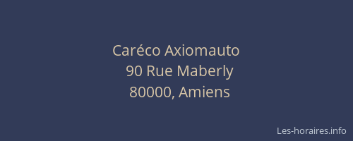Caréco Axiomauto