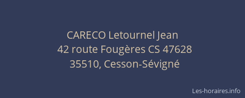 CARECO Letournel Jean