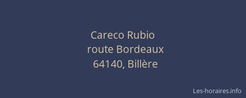 Careco Rubio