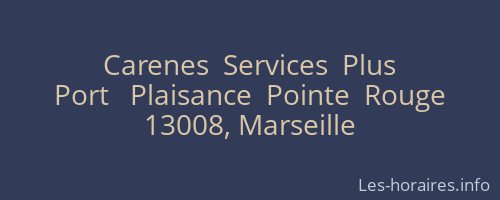 Carenes  Services  Plus