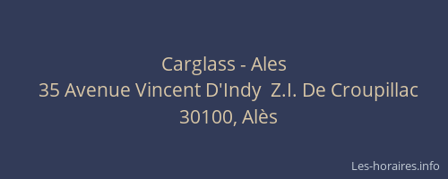 Carglass - Ales