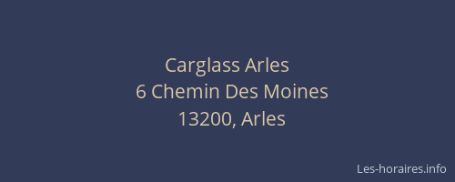 Carglass Arles