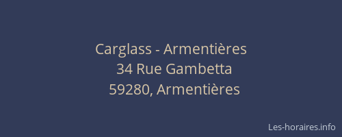 Carglass - Armentières