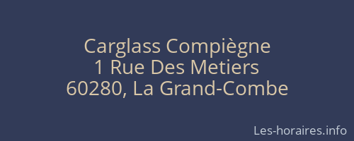 Carglass Compi&egrave;gne