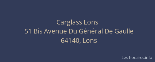 Carglass Lons