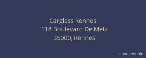 Carglass Rennes