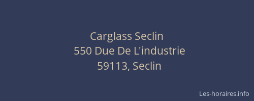 Carglass Seclin