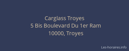 Carglass Troyes