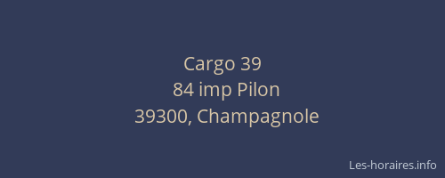 Cargo 39